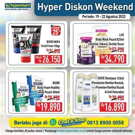 Promo Hypermart Sampai Agustus Untuk Buah Hingga Daging Segar