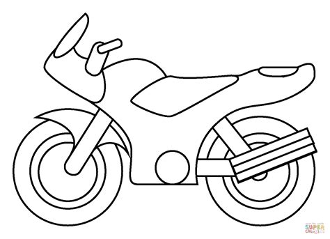 Desenho De Emoji De Motocicleta Para Colorir Desenhos Para Colorir E