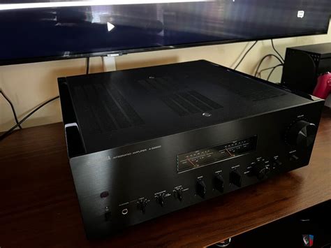 Yamaha A S Integrated Amplifier Black Photo Uk Audio Mart