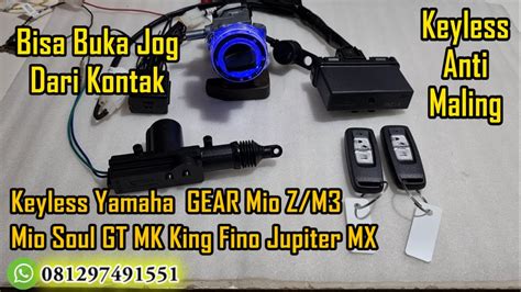 Keyless Pnp Yamaha Gear Mx King Fino Mio J Z Mio Soul Gt M Jupiter Mx