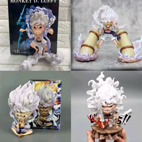 Jual Luffy Gear 5 Chibi Figure Shopee Indonesia