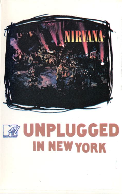 Nirvana Mtv Unplugged In New York 1994 Cassette Discogs