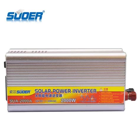 Jual Solar Power Inverter Suoer SUA 2000A 12V 2000W 12 Volt 2000 Watt