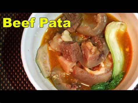 Beef Pata Ilonggo Style Lutong Bahay Simpleng Luto Youtube