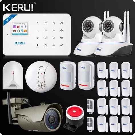 LIMITED Kerui W18 WIFI GSM SMS Home Burglar LCD GSM SMS Touch Screen