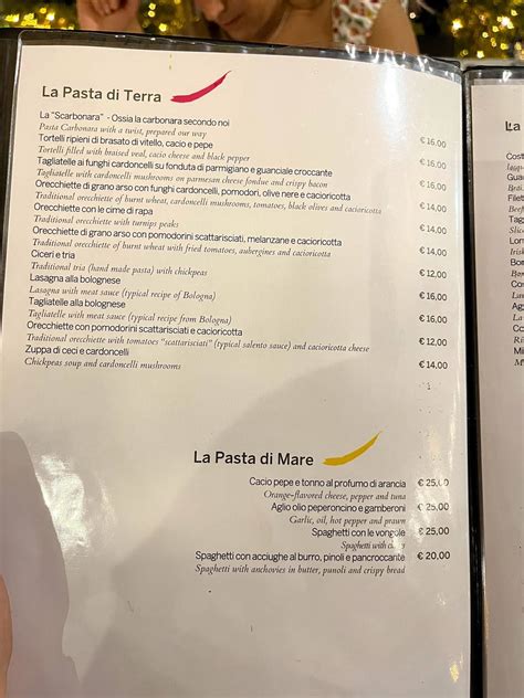 Menu Da La Torre Di Merlino Pizzeria Lecce