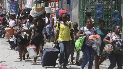 Clashes Between Armed Gangs In The Carrefour Feuilles District Of Port Au Prince Haiti