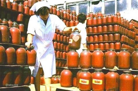 Томатный сок в 3х литровых банках 1980-е | Пикабу