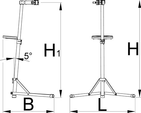 Bikegator Repair Stand Quick Release With Tray Unior Bike Tools