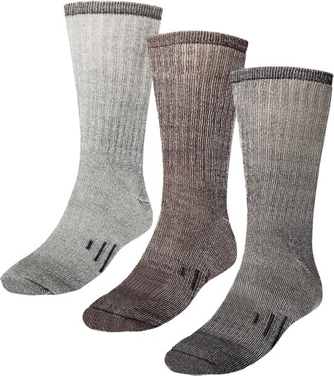 Dg Hill Pairs Merino Wool Socks For Men And Women For Hiking