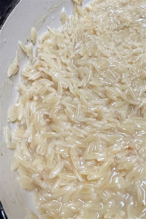 Shrimp Scampi With Orzo