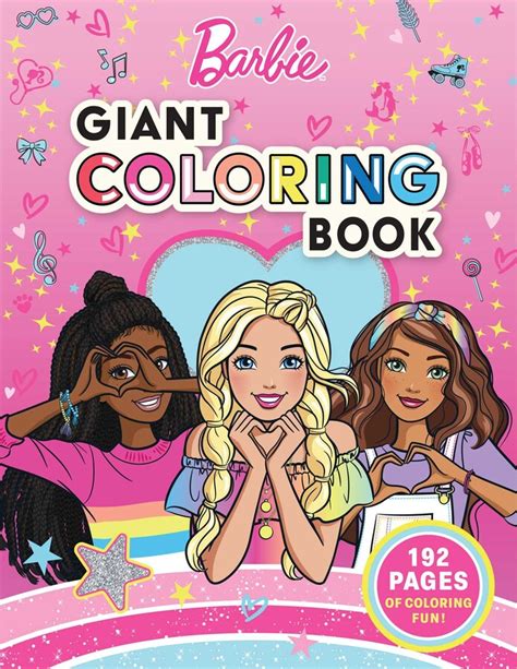 Barbie Giant Coloring Book Book By Mattel Official Publisher Page