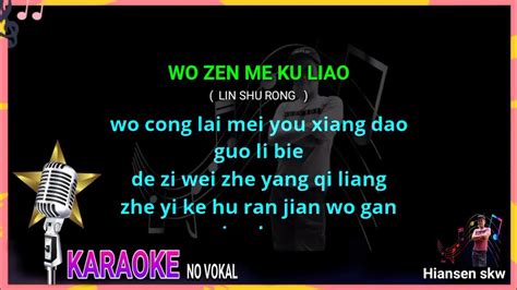 Wo Zen Me Ku Liao Female Karaoke No Vokal Lin Shu Rong Cover To