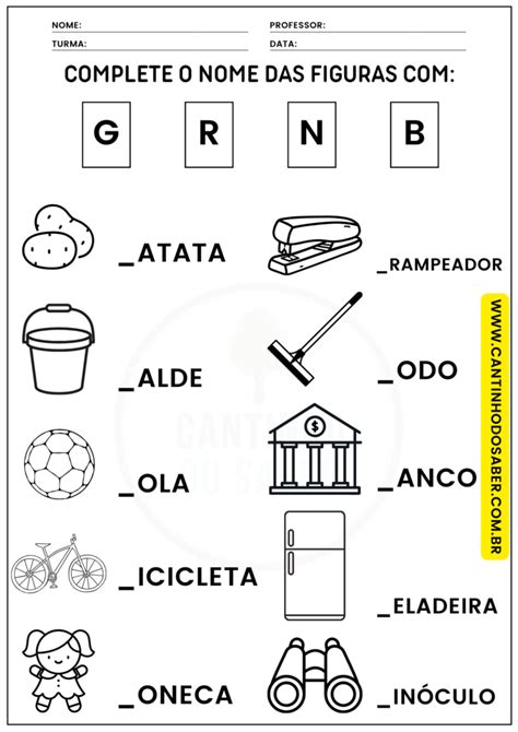 Arquivos Bingo Atividades Para A Educa O Infantil Cantinho Do