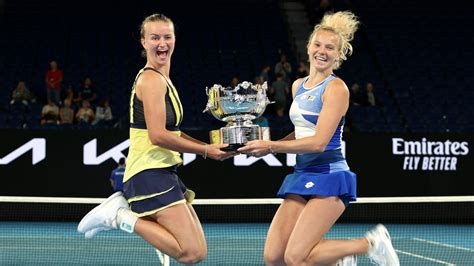 Barbora Krejcikova And Katerina Siniakova Successfully Defend