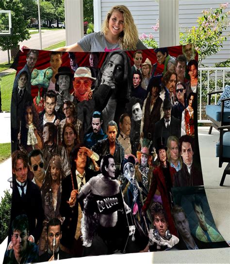 Johnny Depp Love 1 Blanket Quilt G95 Goamazingstyle