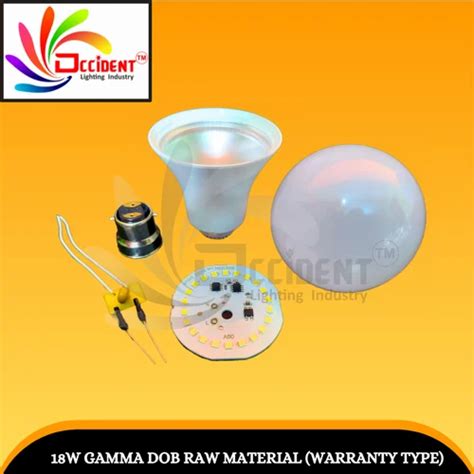 B W Gamma Dob Led Bulb Raw Material Aluminium At Rs Piece In