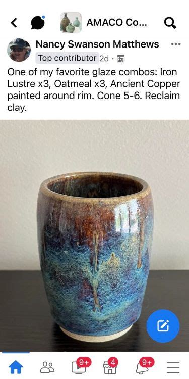 Pin By Linda Lochman On Glaze In Amaco Glazes Colorful Ceramics