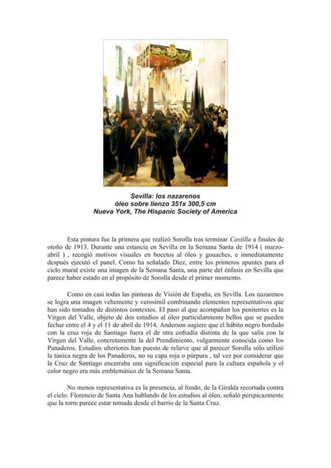 Información cuadros sorolla PDF