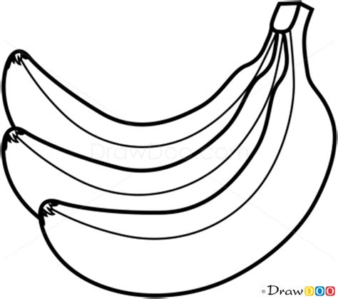 How to Draw Banana, Fruits