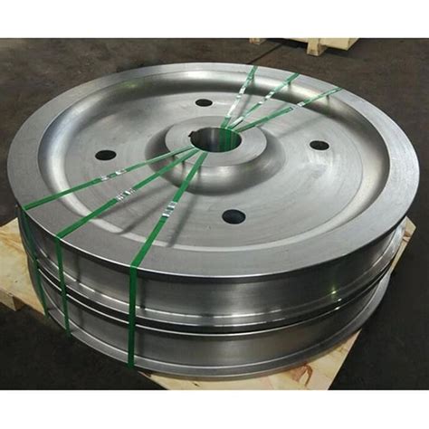 Densen Customized Alloy Steel Super Large Hot Forging Crane Wheels