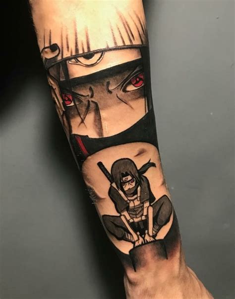 Tattoo Design Itachi Minato Kakashi Arm Kunai Tattoo2me Rasta Inteiro