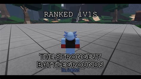 Playing The Strongest Battlegrounds Ranked V S Roblox Tsb Ranked