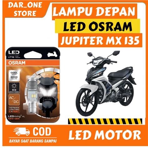 Jual LAMPU DEPAN LED MOTOR YAMAHA JUPITER MX 135 NEW MX ORIGINAL OSRAM