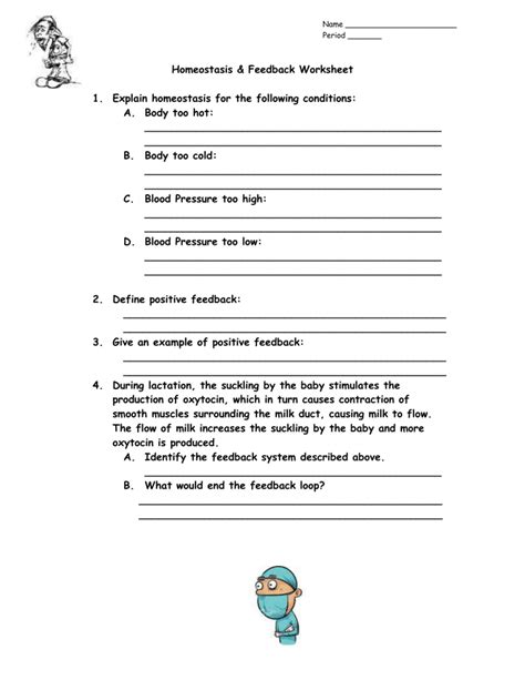 Homeostasis Worksheet (3)