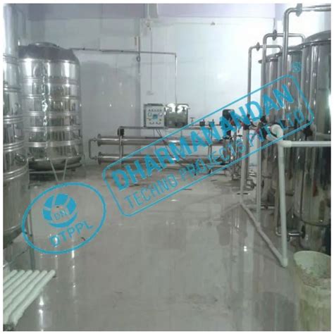 Automatic Packaged Drinking Water Plant Bottle Filling Capacity 30