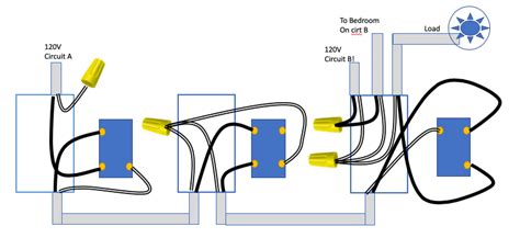 4way switch using 14/2 wires - Why didn't my house burn down? - Wiring ...