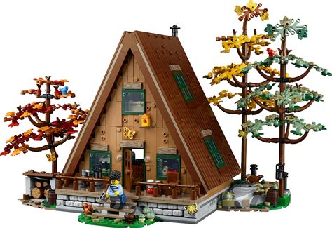 ACCOMODATEVI NELLA A FRAME CABIN DI LEGO IDEAS CLVLUG