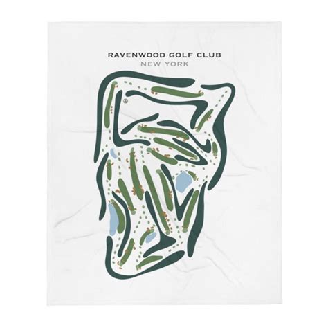 Ravenwood Golf Club is located in New York.This unique, watercolor ...