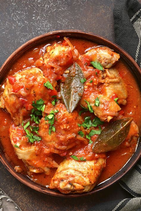 Emeril S Chicken Cacciatore Recipe CDKitchen