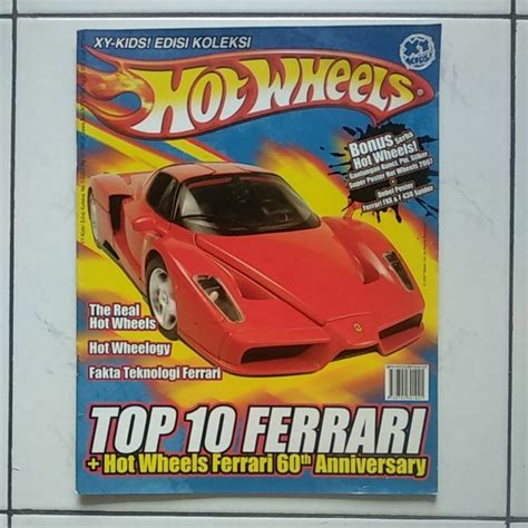 Jual Majalah XY Hot Wheels Edisi Ferrari Shopee Indonesia