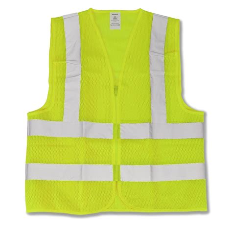 Neiko Neon Green Ansi Approved Safety Vest Xlarge