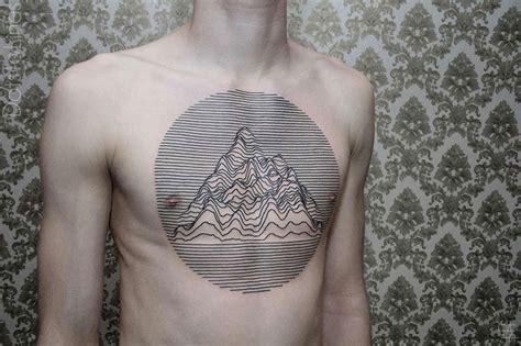 Geometric Line Art Tattoo