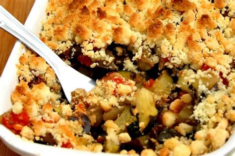 Crumble Aux L Gumes Proven Aux Au Thermomix Cookomix