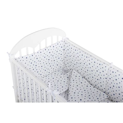 Lenjerie Patut BabyNeeds 5 Piese Cu Doua Protectii Laterale Pernuta