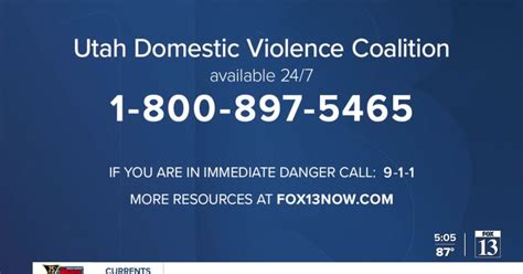 Help Resources For Domestic Violence Survivors Available Across Utah