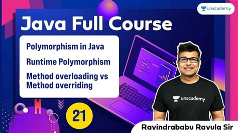 Polymorphism In Java Runtime Polymorphism Method Overloading Vs Method Overriding L 21