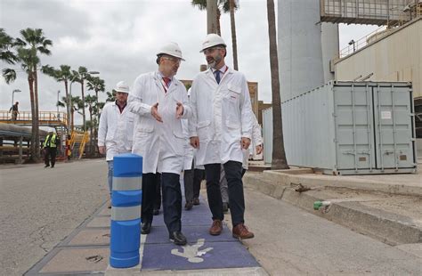 Imágenes de la inauguración de la nueva planta de reutilización de agua