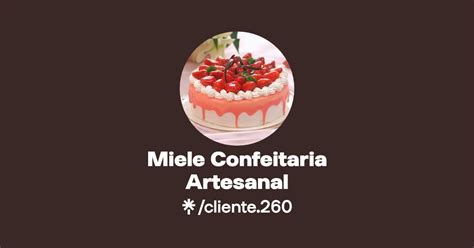 Miele Confeitaria Artesanal Instagram Linktree