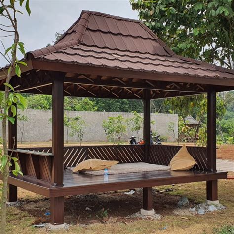 Gambar Kerja Gazebo Kayu Katherine Mackenzie