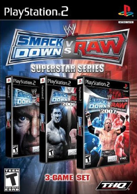 Wwe Smackdown Vs Raw Superstar Series Sony Playstation Game