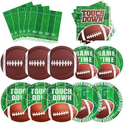 Amazon Football Party Decoration Supplies Including Football