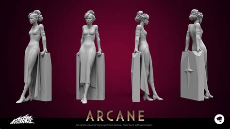 Artstation 每日搬运ARCANE 双城之战 哔哩哔哩