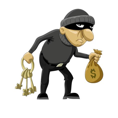 Thief Robber Png Transparent Image Download Size 839x837px