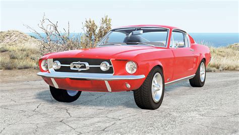 Ford Mustang GT A Fastback 1967 For BeamNG Drive