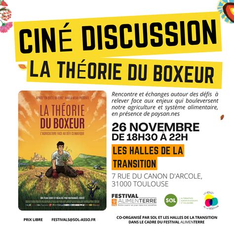 Cin Discussion La Th Orie Du Boxeur Alimenterre